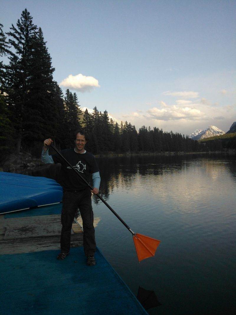 webbed paddle