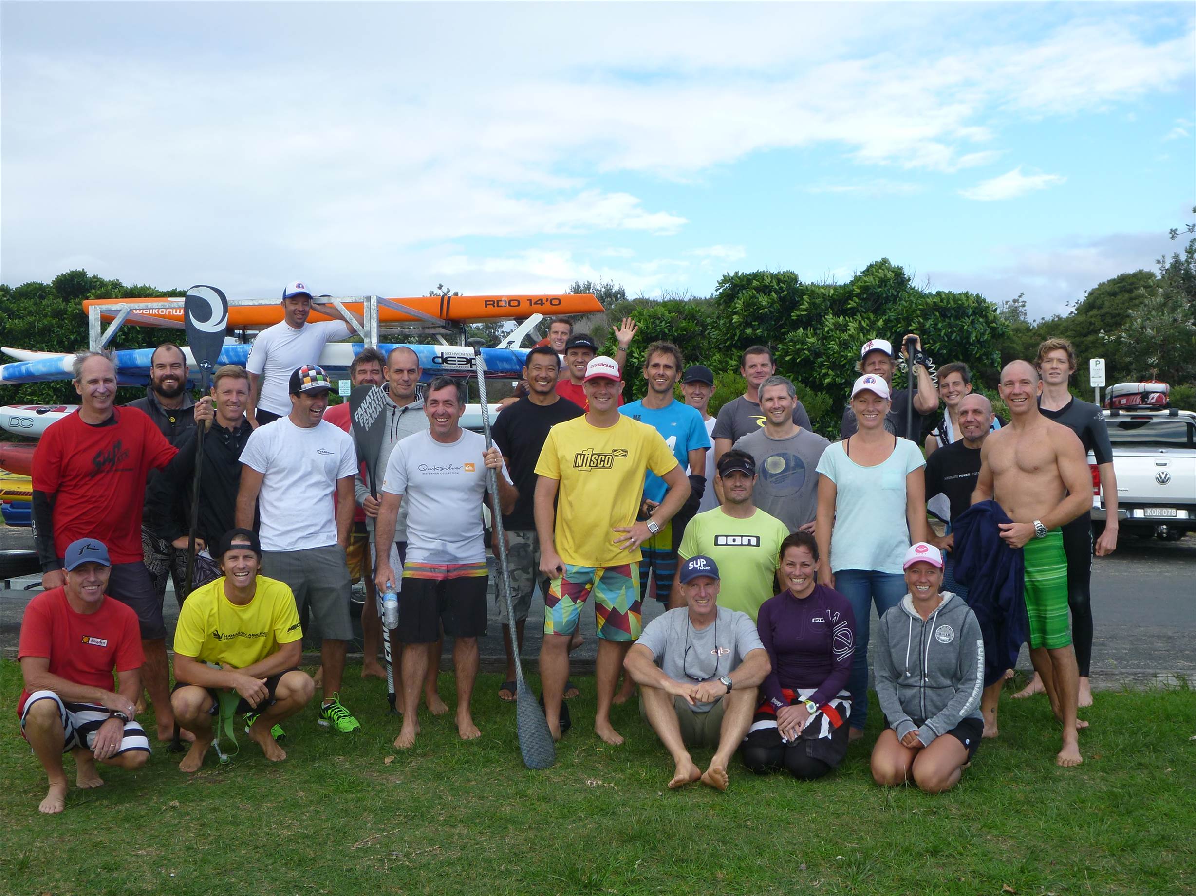 A small group did a Bayview to Palmie run.