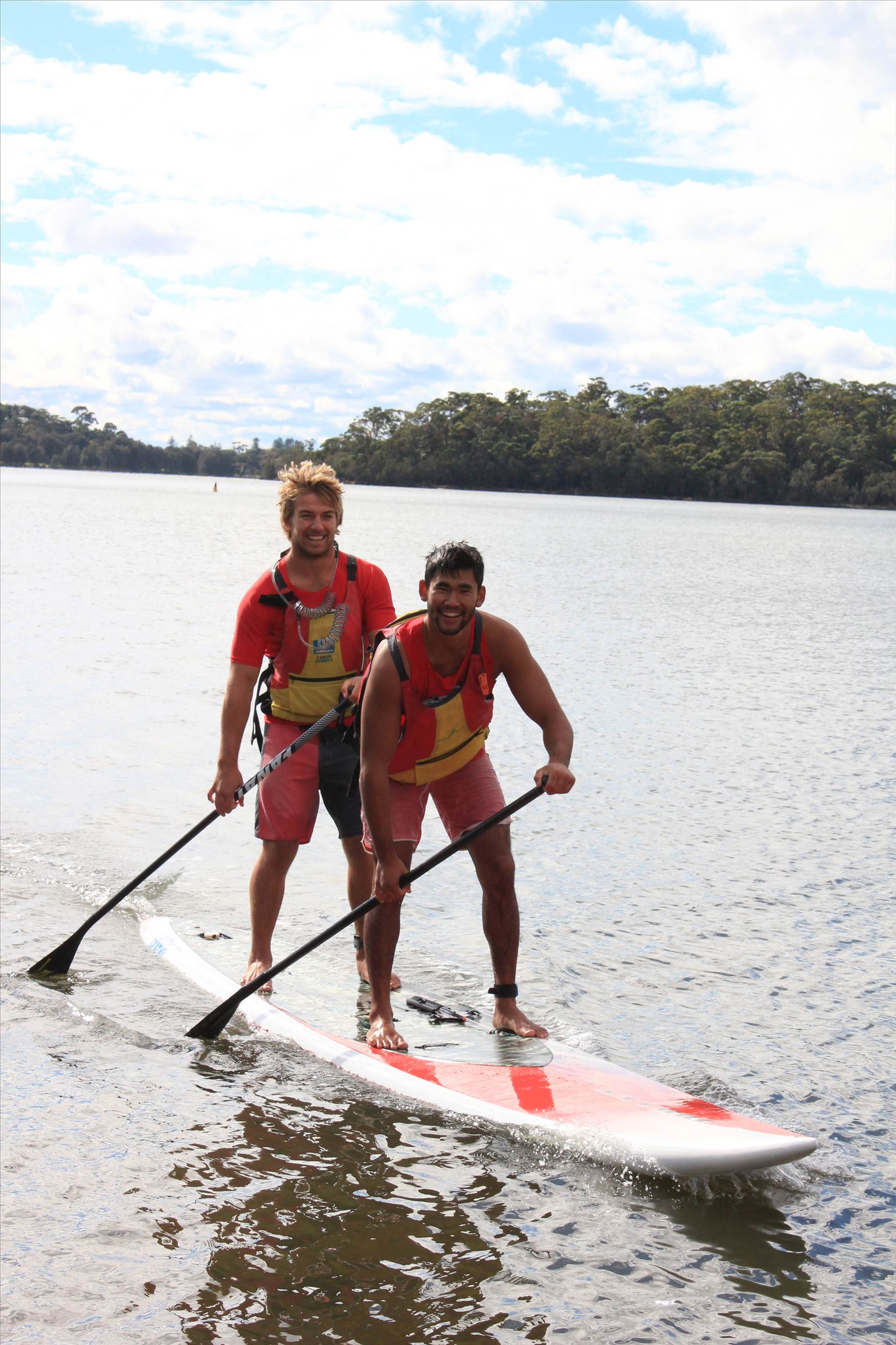 James and Jacy doing it tandem.