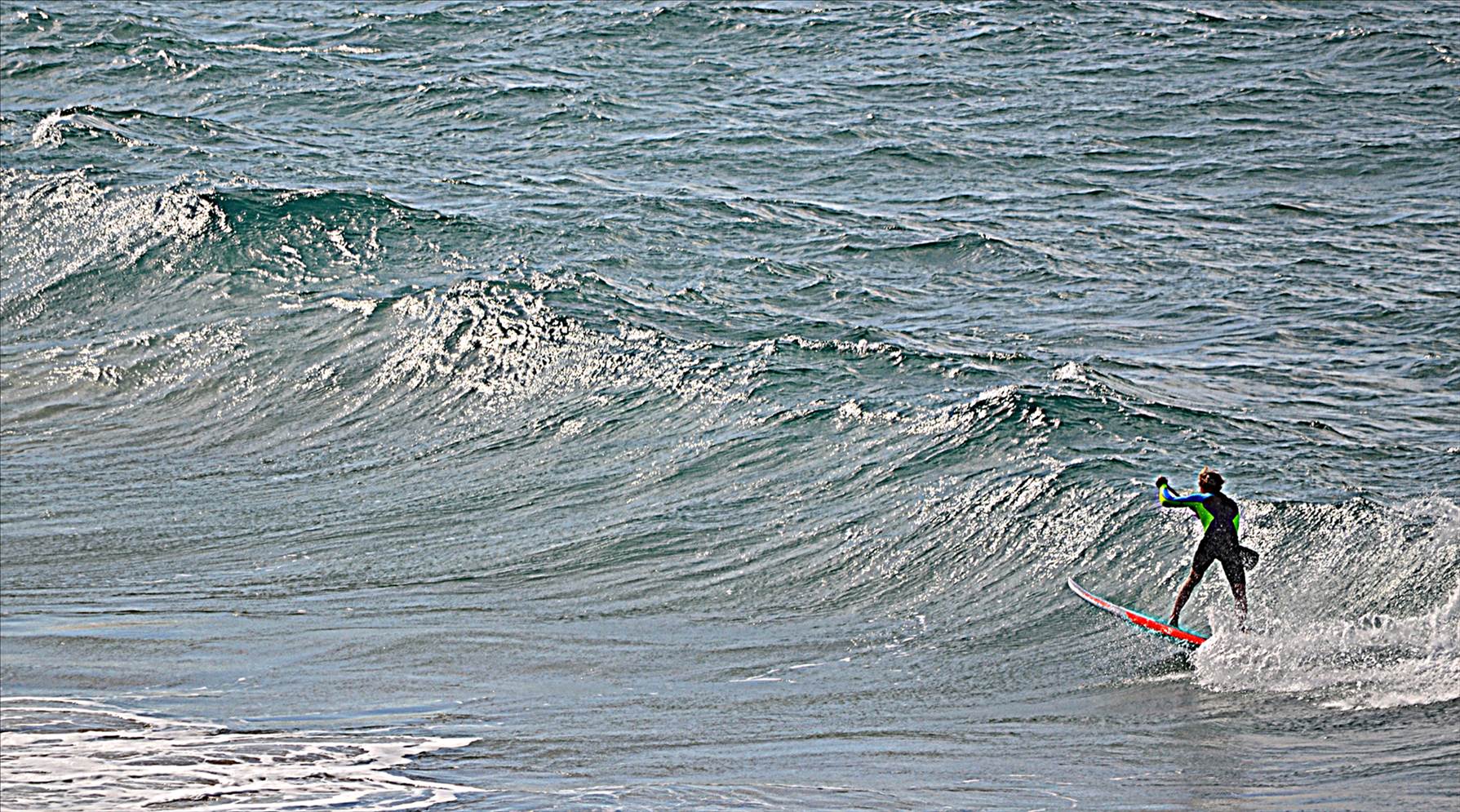 bit of wind cant keep a good sup down
