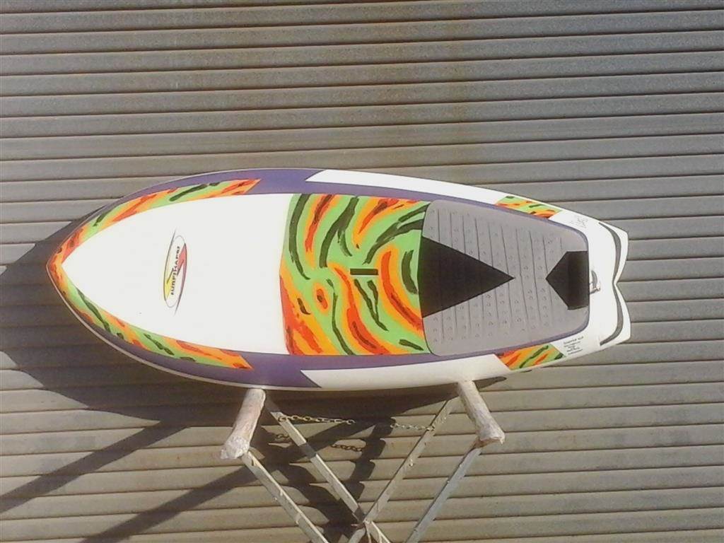 210 SunFish SUP deck