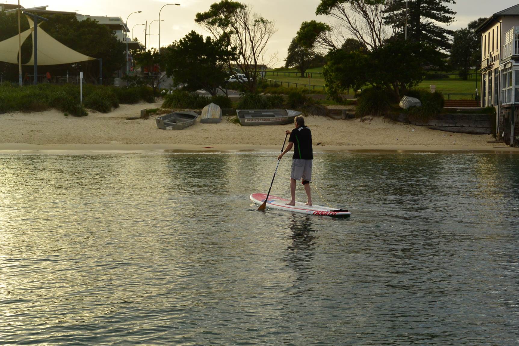 Dad at La Perouse 311214