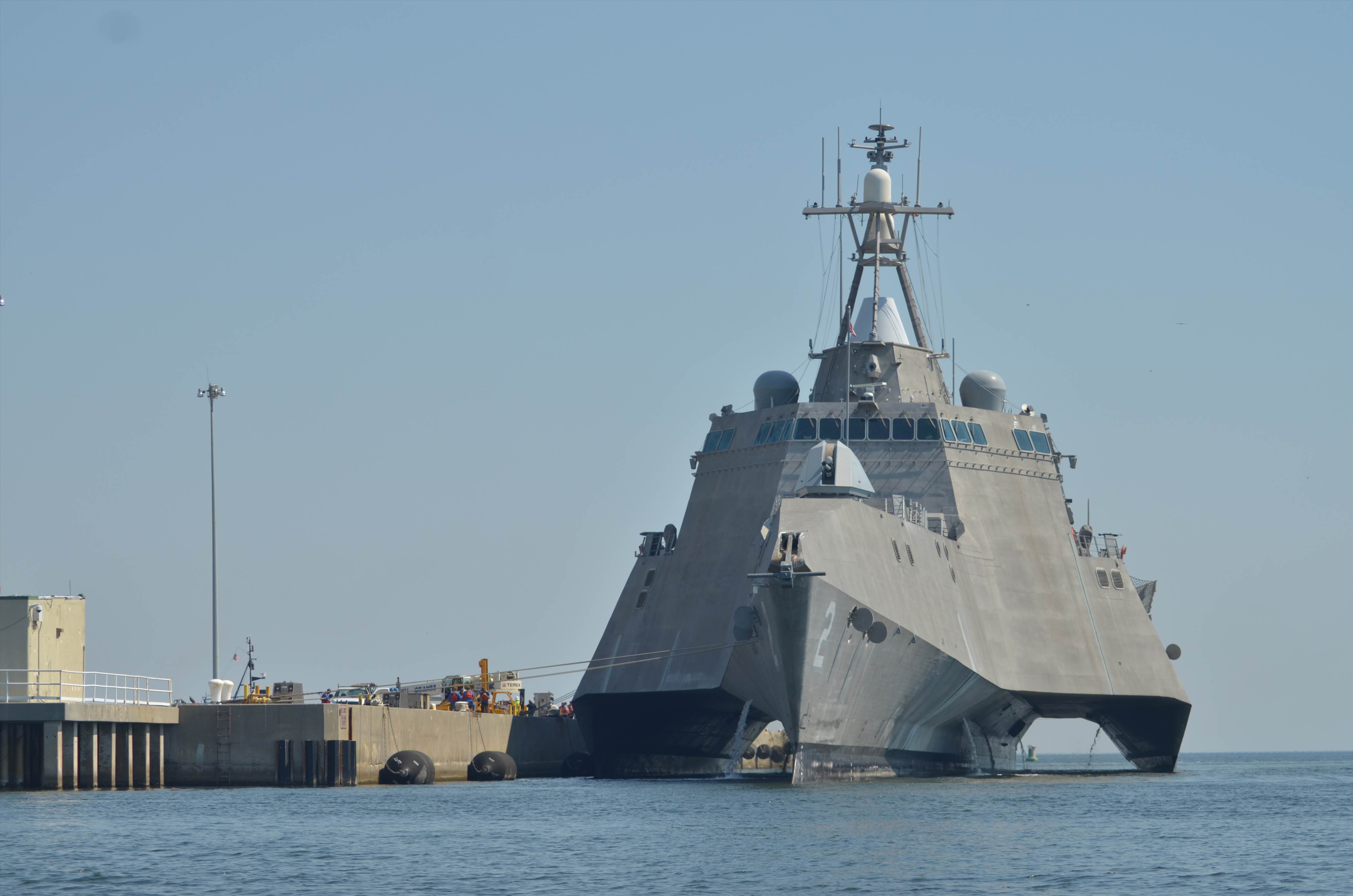 USS Independence front