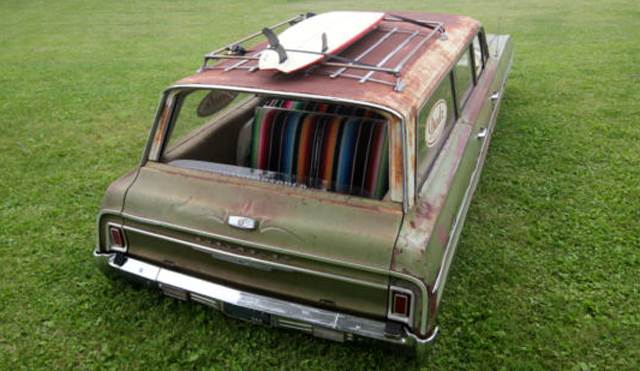 1964 Chevy Belair Impala Patina Lowrider Surf Wagon