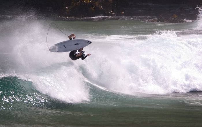 Surfing Tasmania