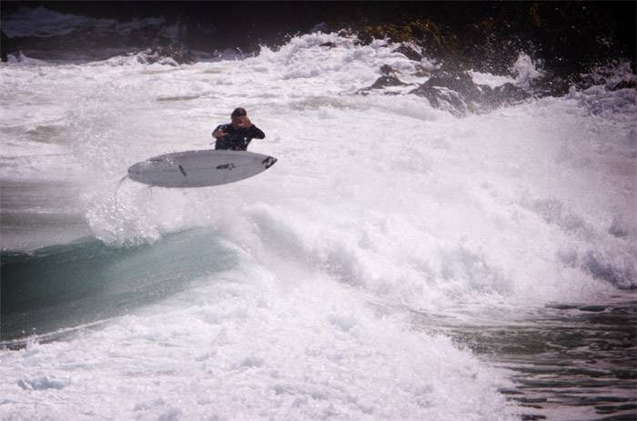 Surfing Tasmania