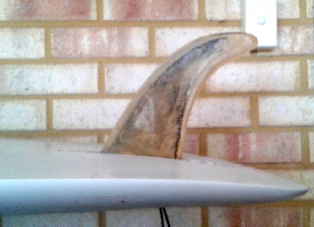 8" high wind fin