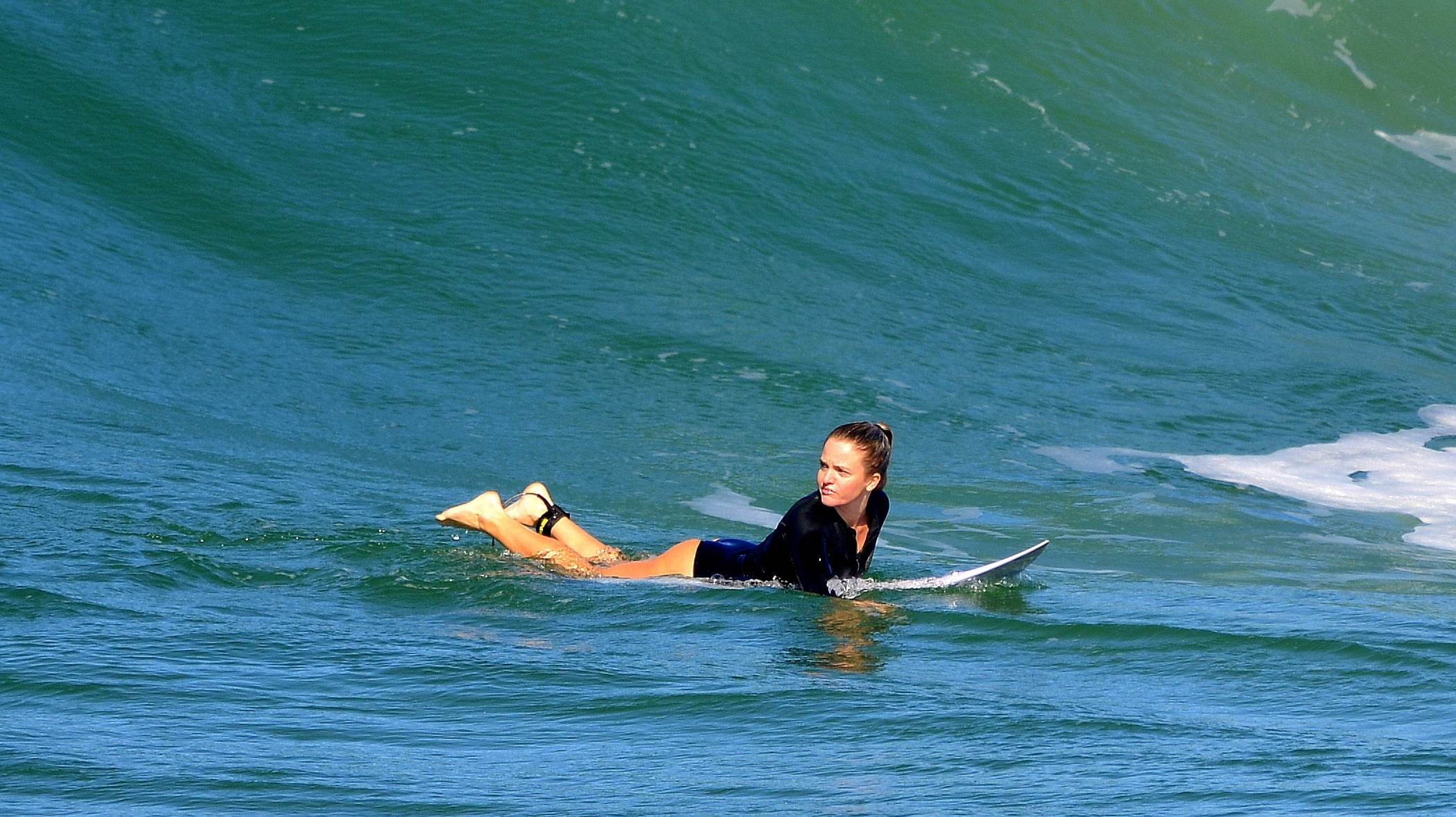 Surfers at Dreamtime Beach