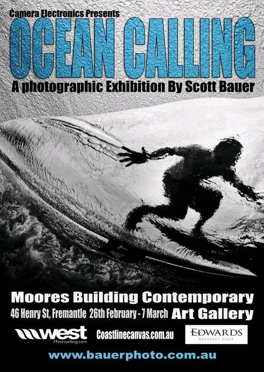 Surfing exhibition