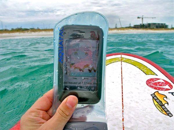Wot no Swell? I should have checked Seabreeze Before I paddled out!