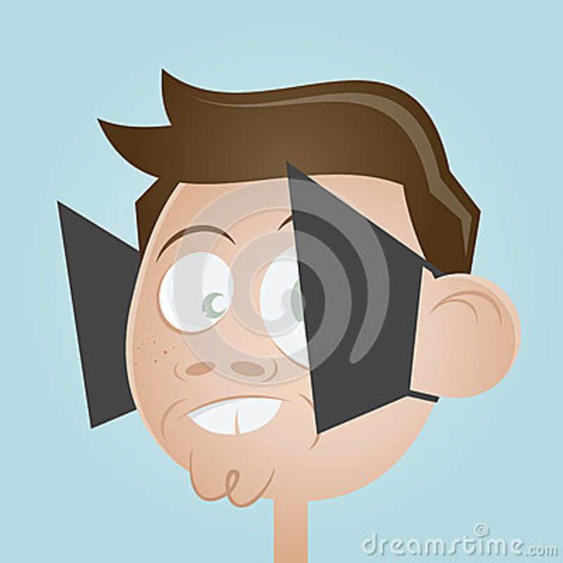 illustration-cartoon-man-blinkers-pale-blue-background-29940860