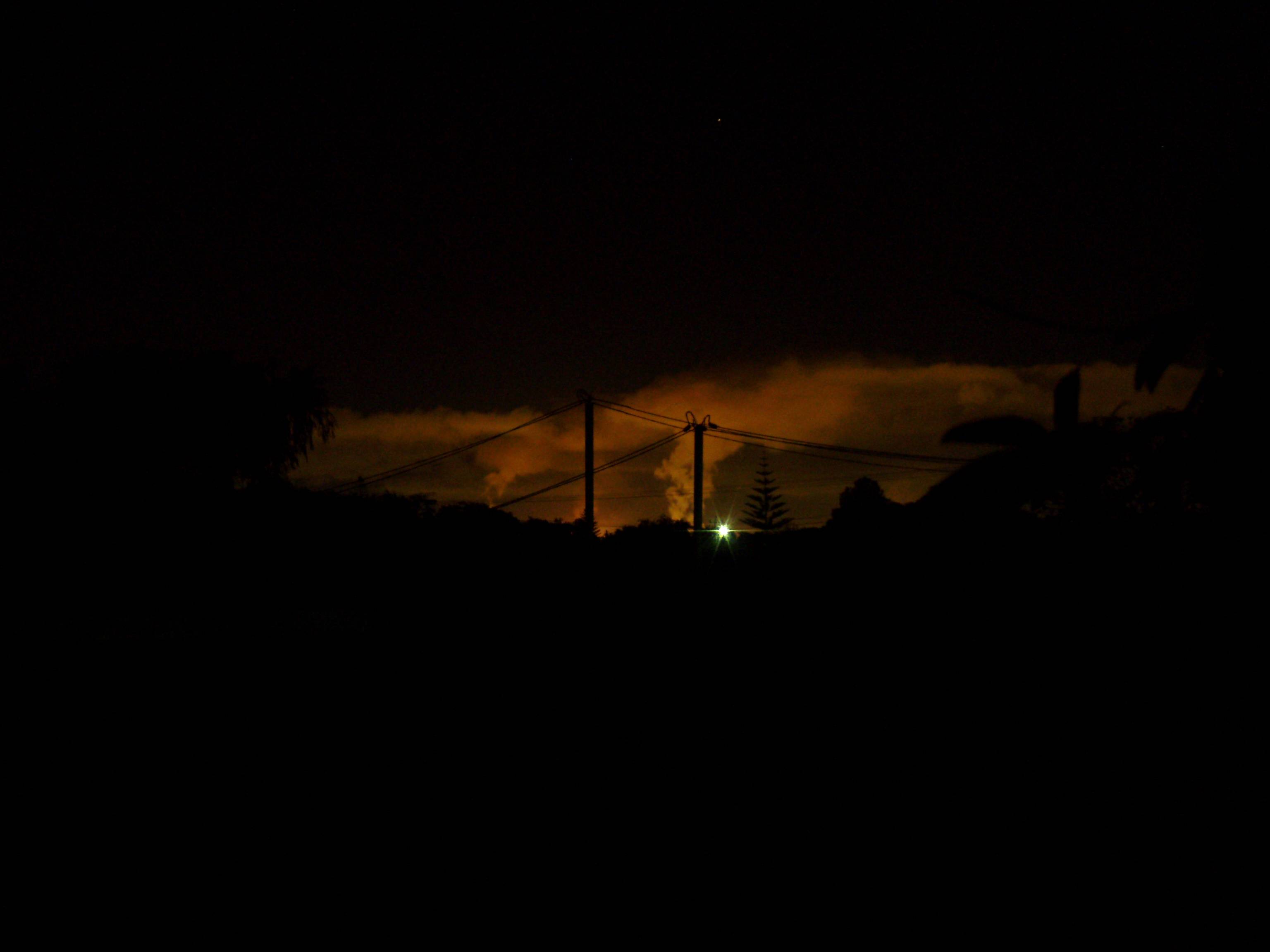 Inversion layer above Kwinana industry
