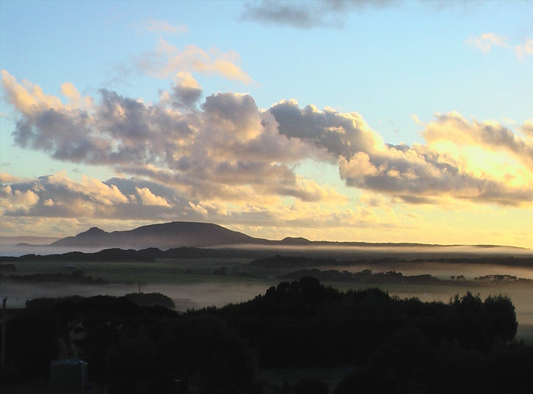 misty morning