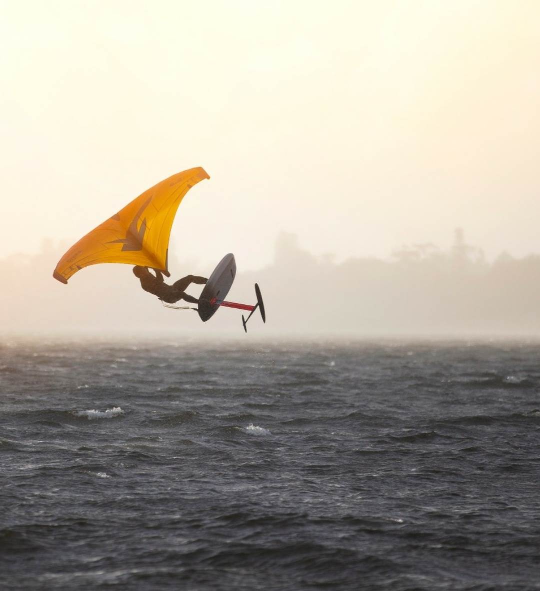 wingfoiling winter storm fone strike axis