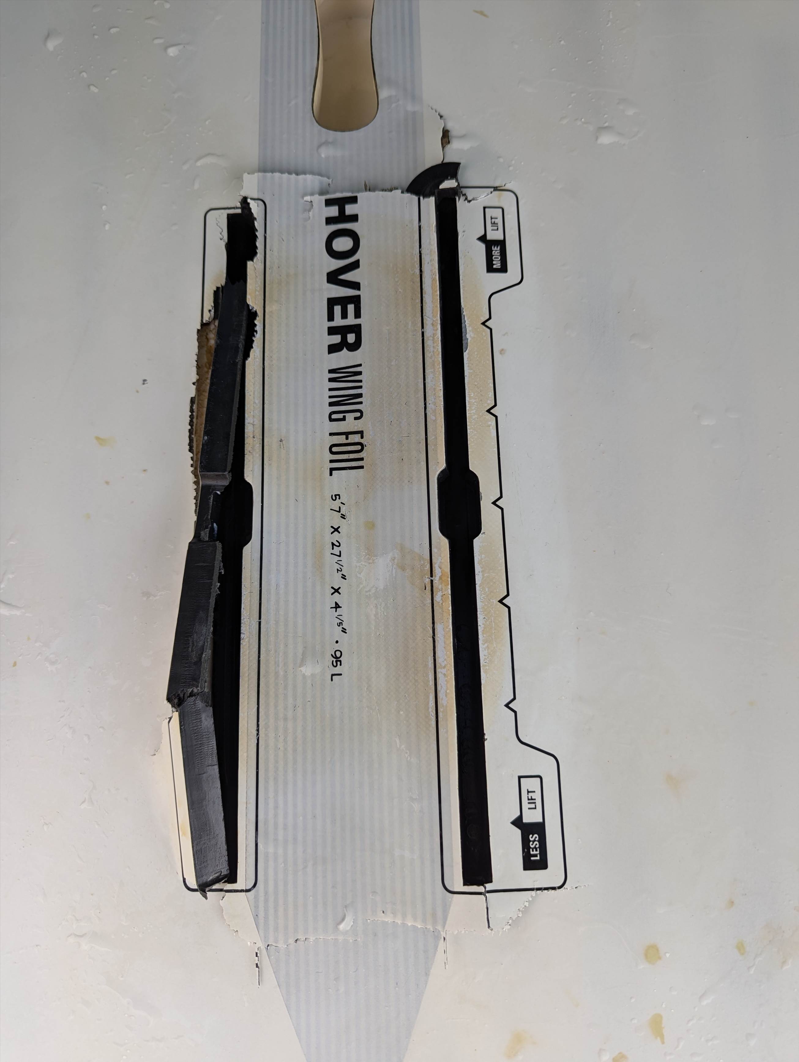 Naish hover foil box