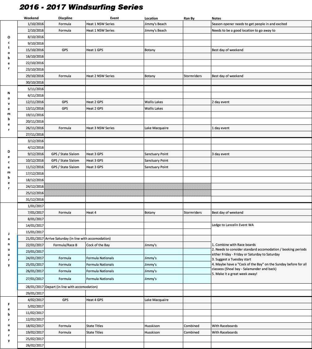 2016 2017 calendar