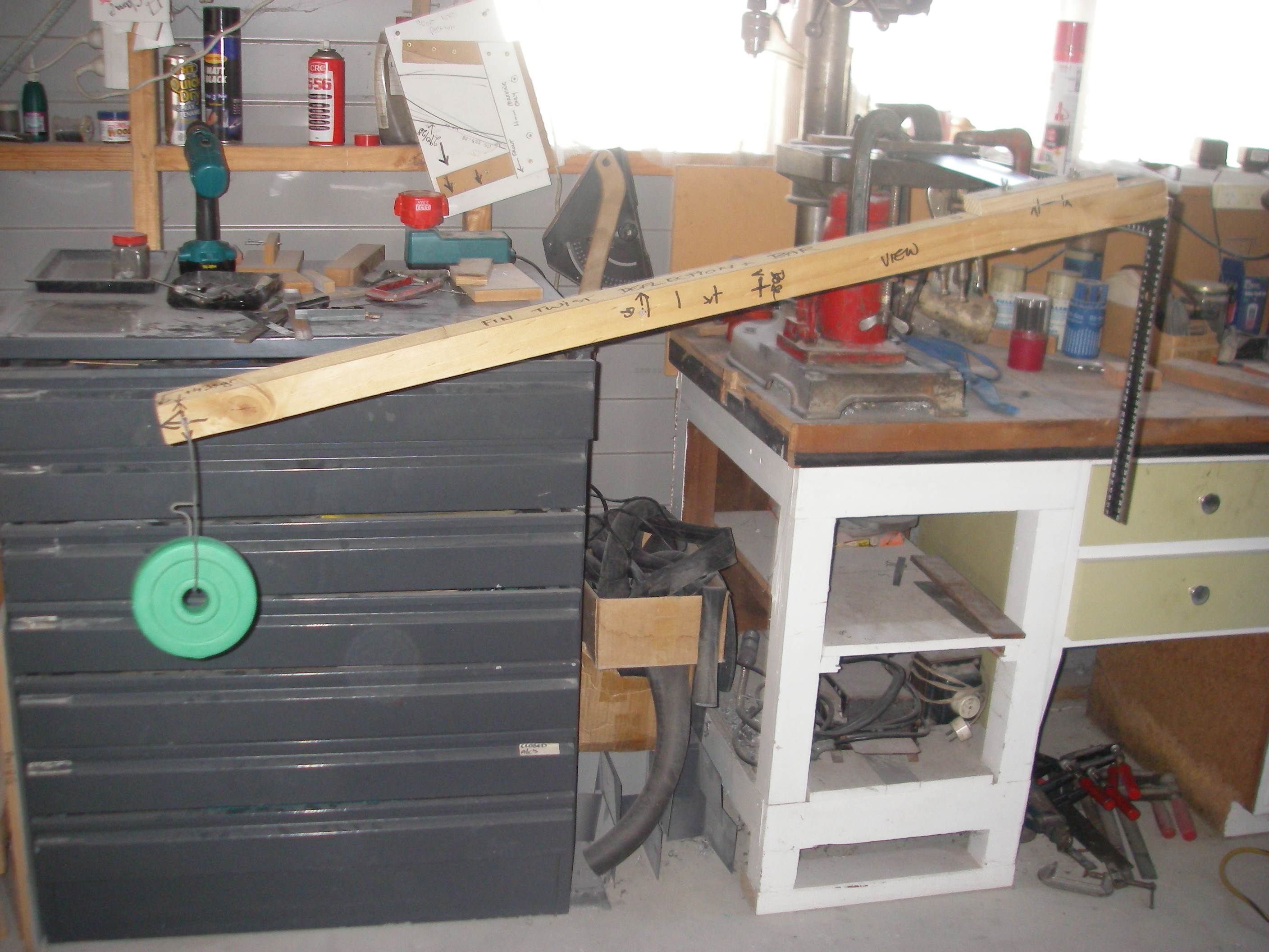 fin molds bend tests