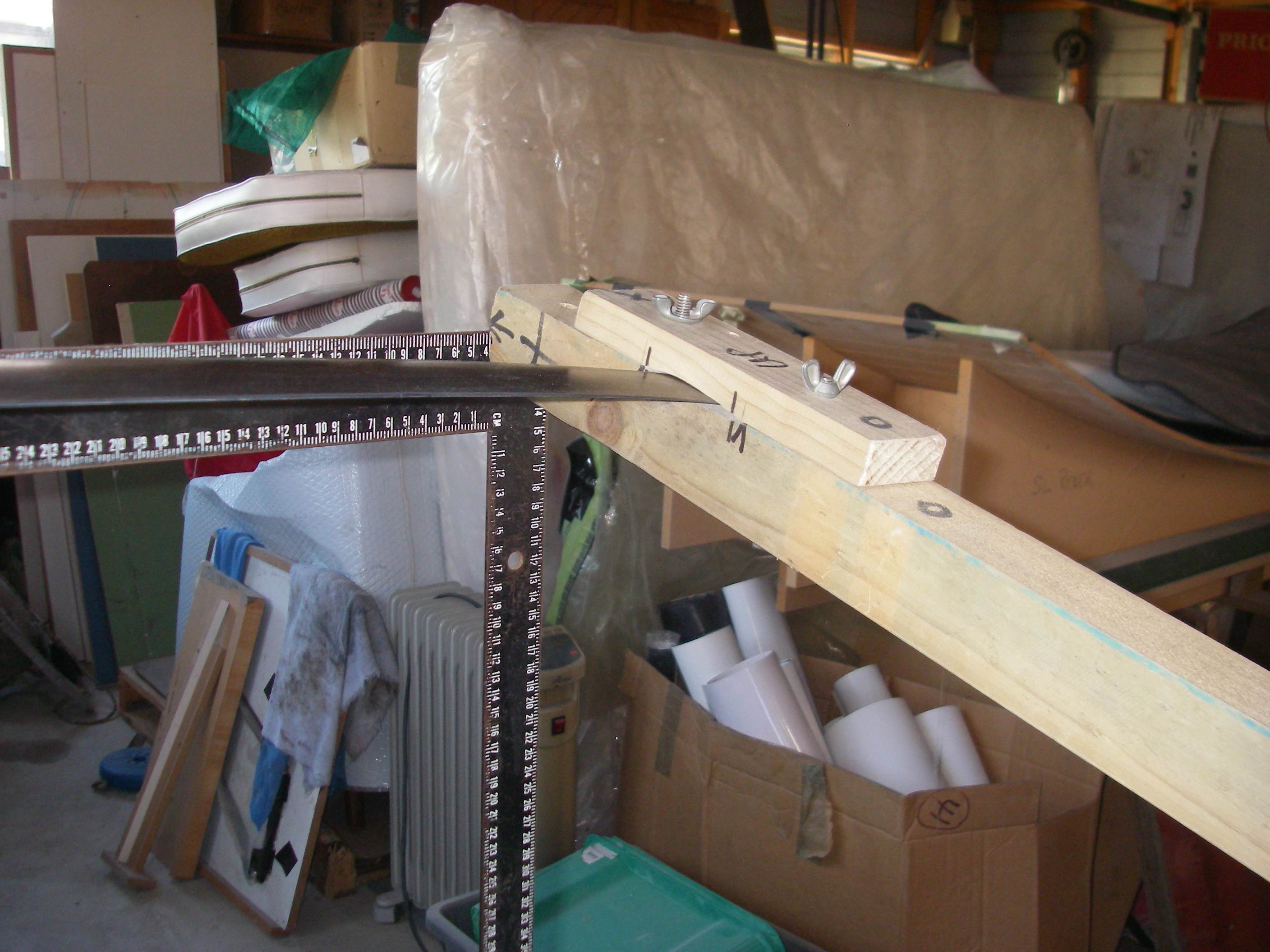 fin molds bend tests