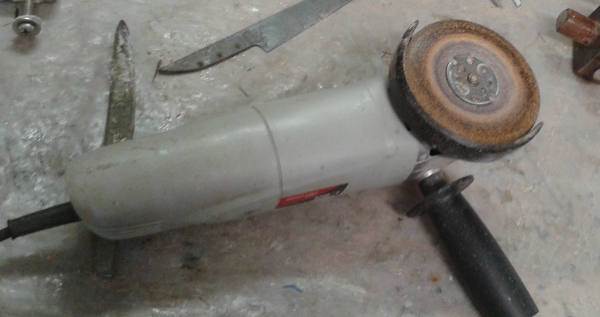 right angle grinder