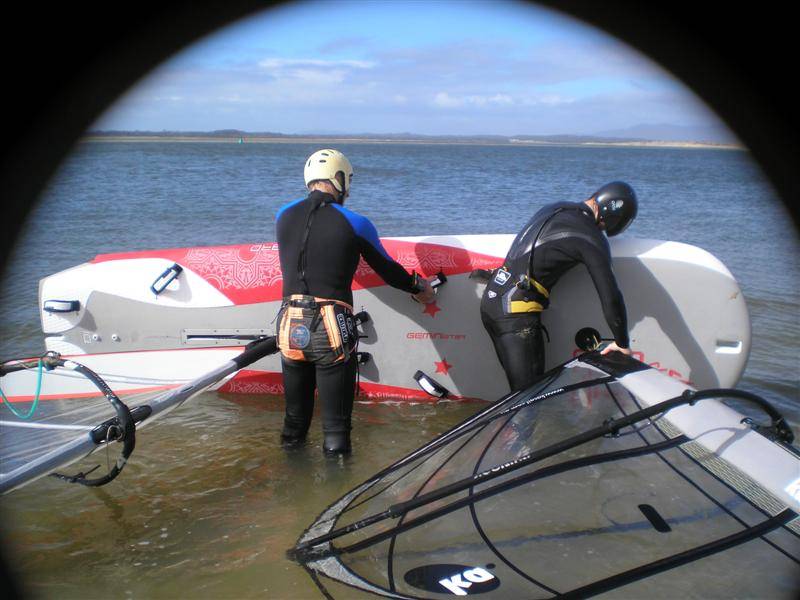 Starboard Gemini - tandom at the spit