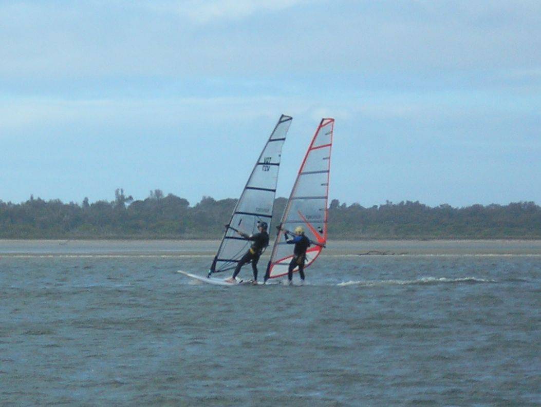 Starboard Gemini - tandom at the spit