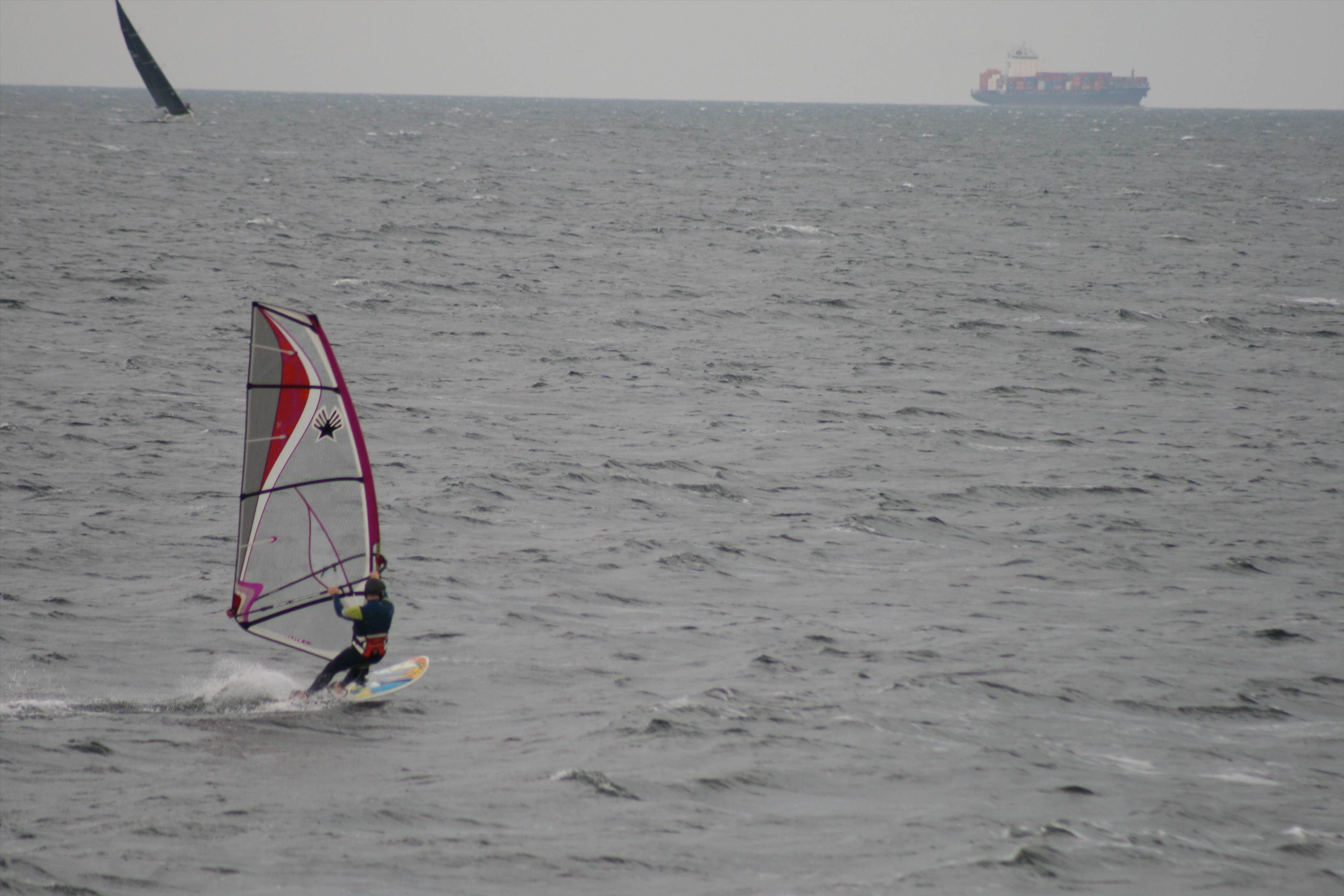 Classic northerly at Greens