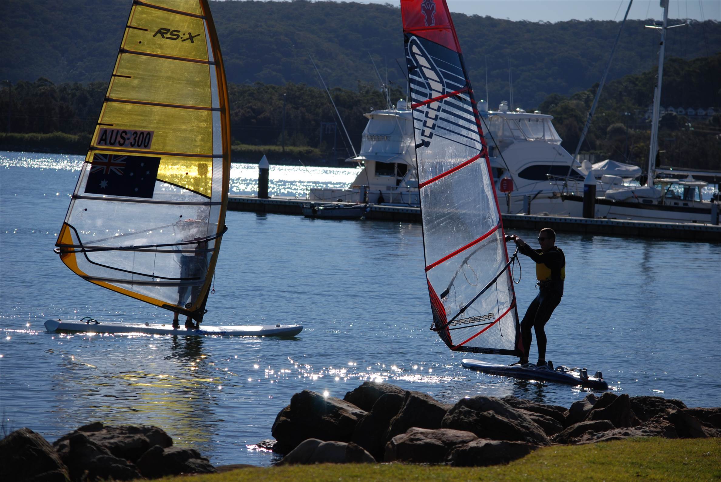 light wind at Gosford