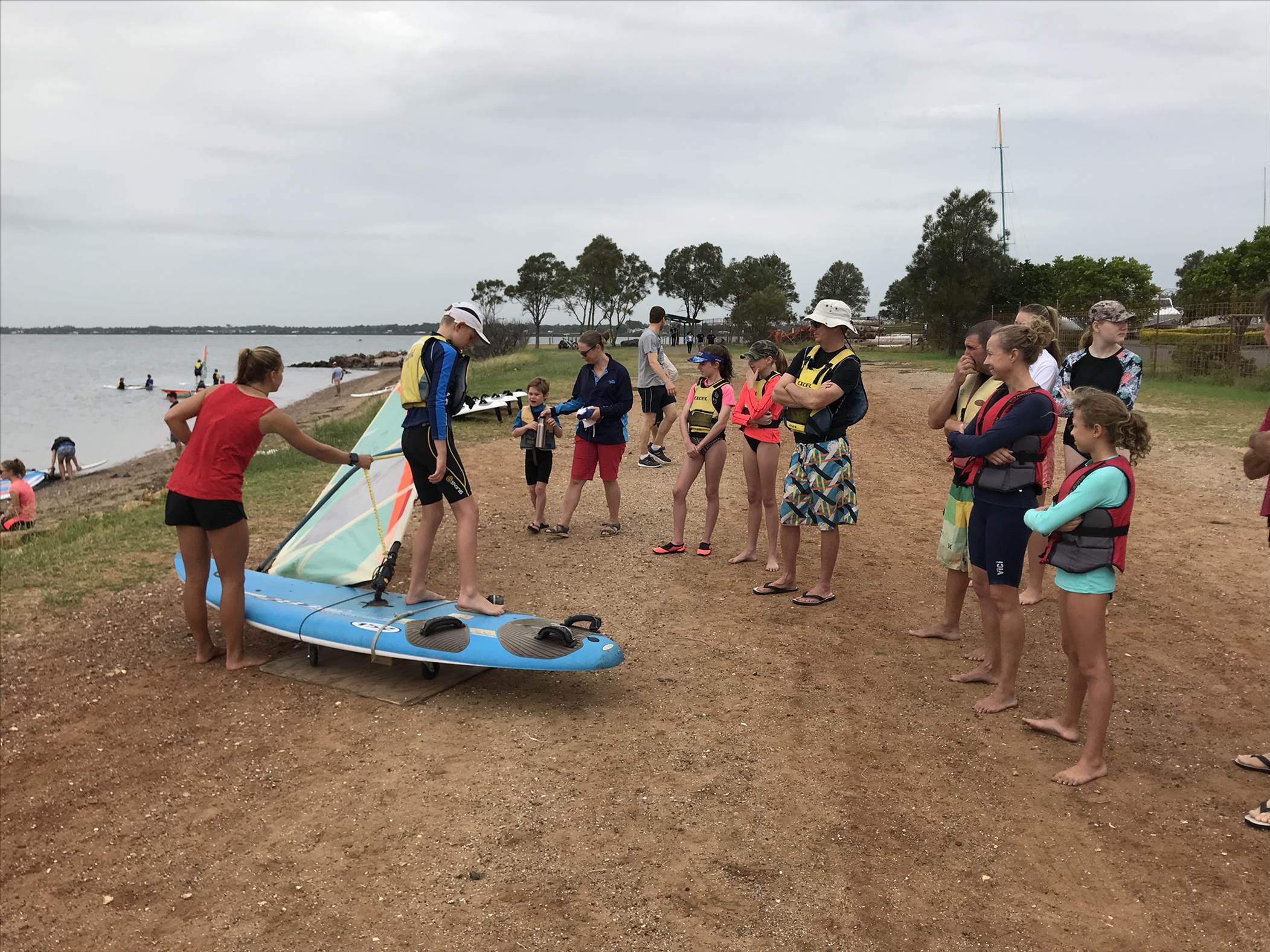 rqys try wind surf