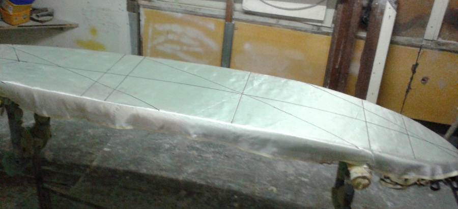 1st layer marked