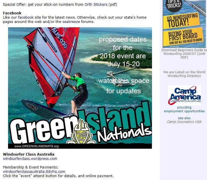 AUSTRALIAN WINDSURFING