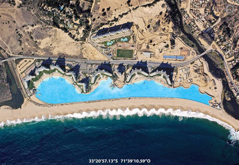 1 km Chlorine speed strip in Chile