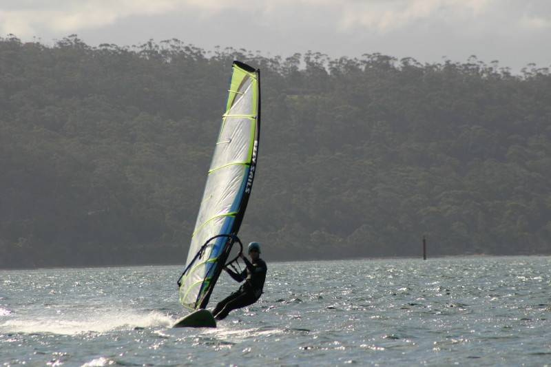 jimmy enjoying georges bay