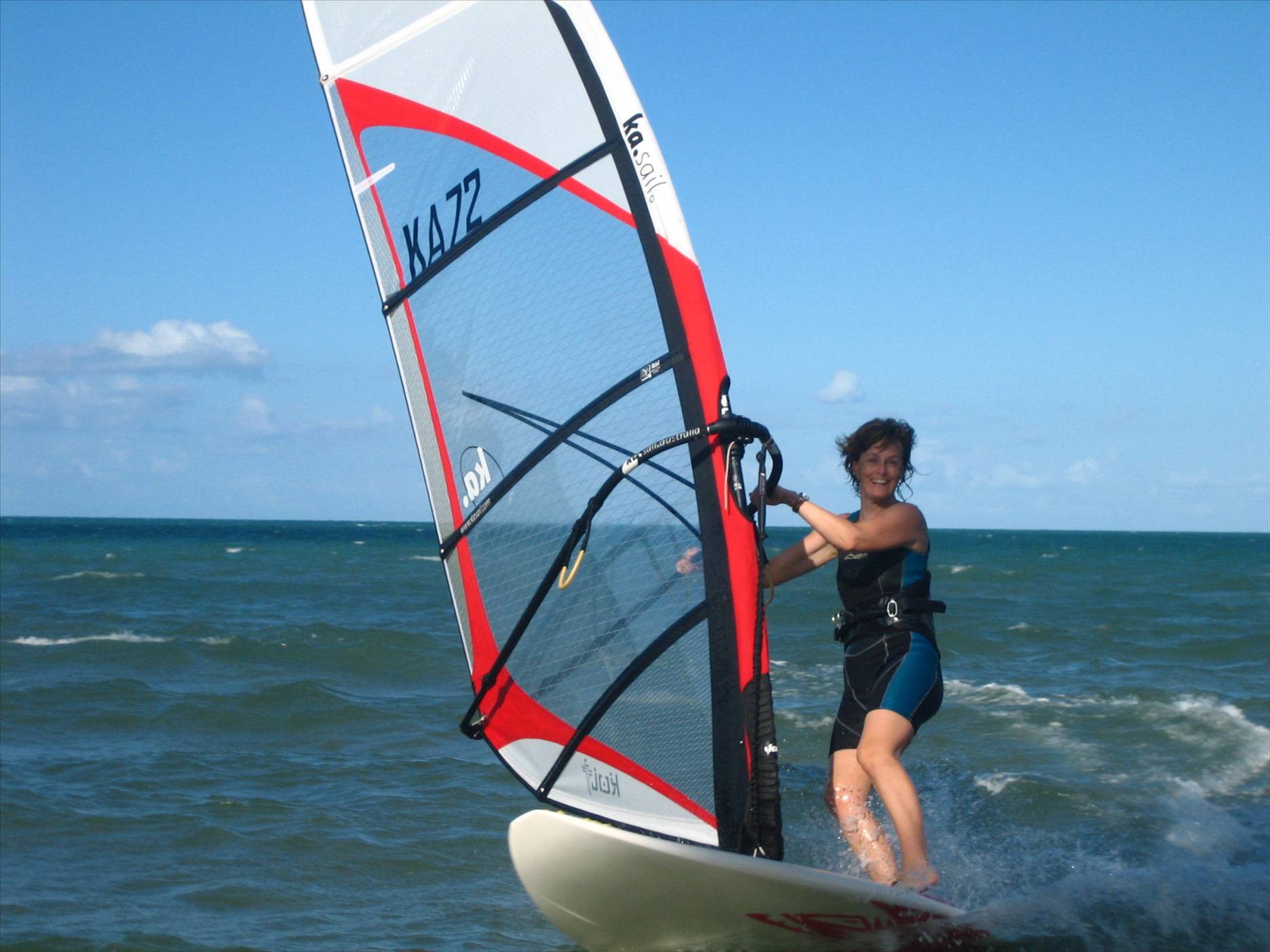kt with her new 5.8m kult