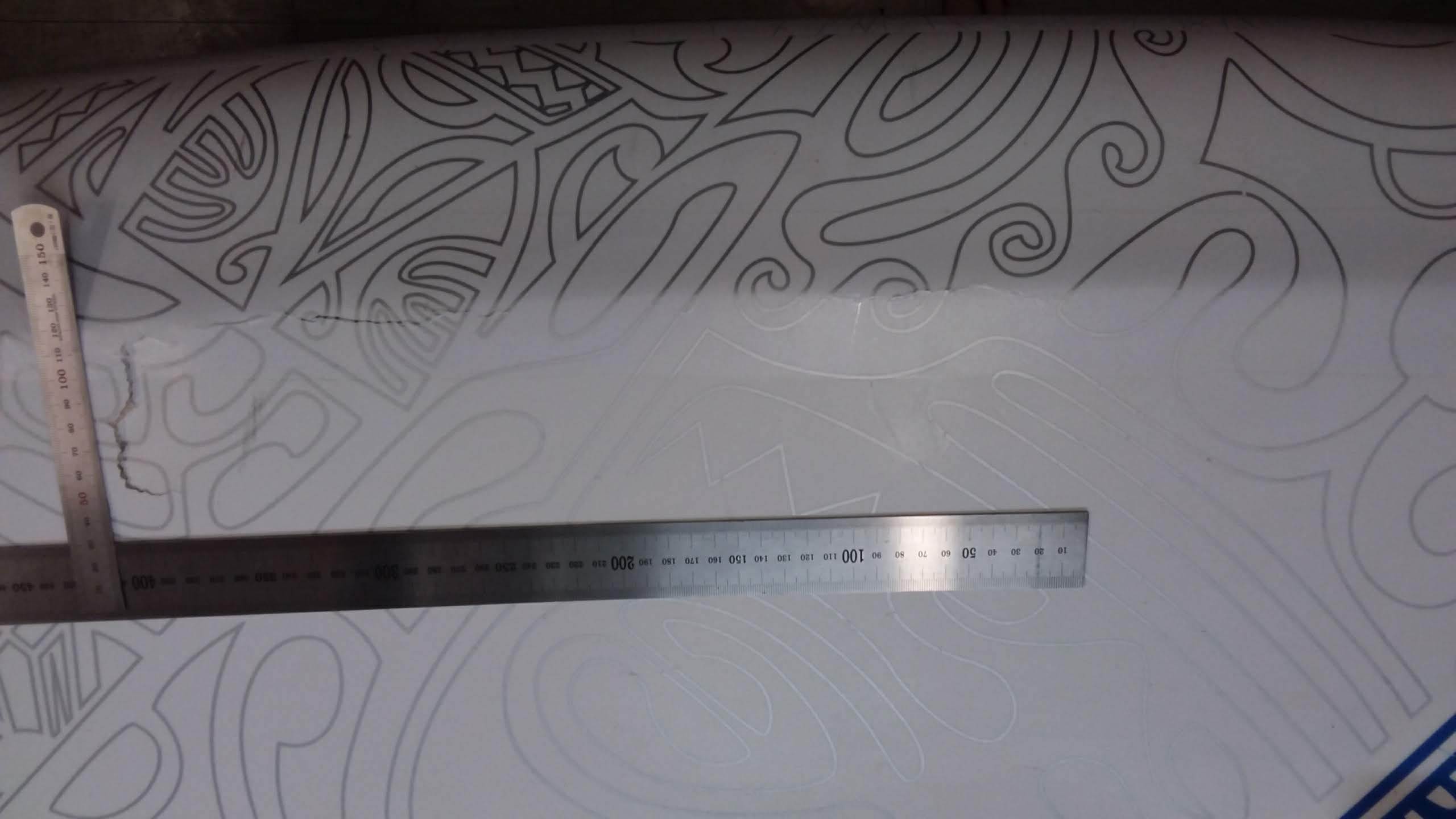 Windsurf board ding 1