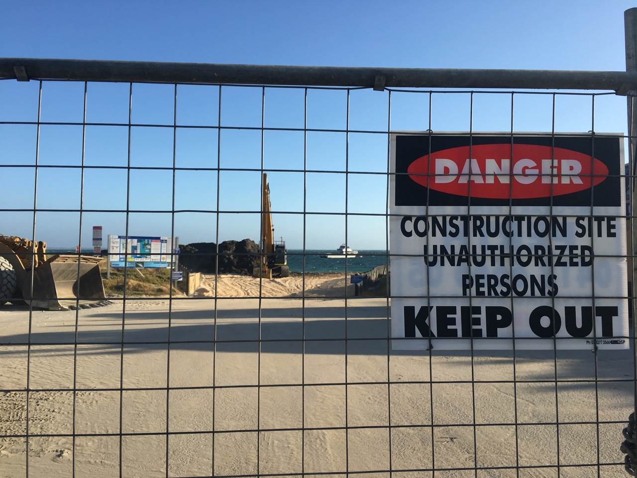 Carlisle St boat ramp closure