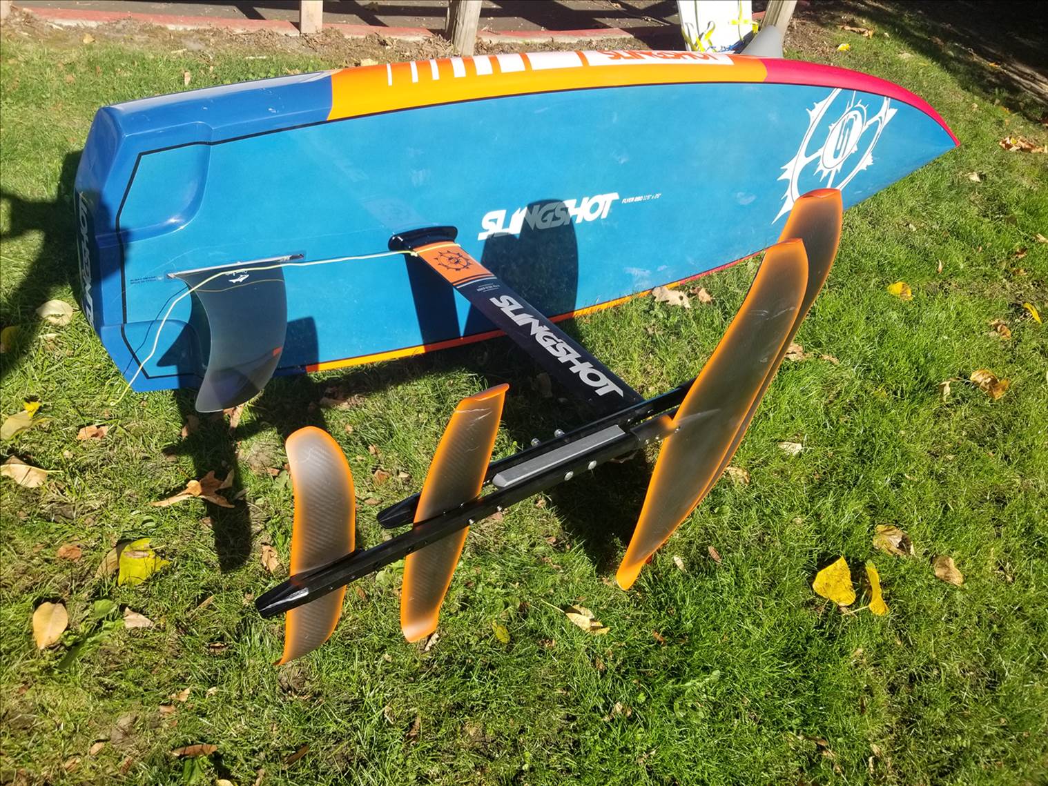 My bi-plane Slingshot Foil Mod