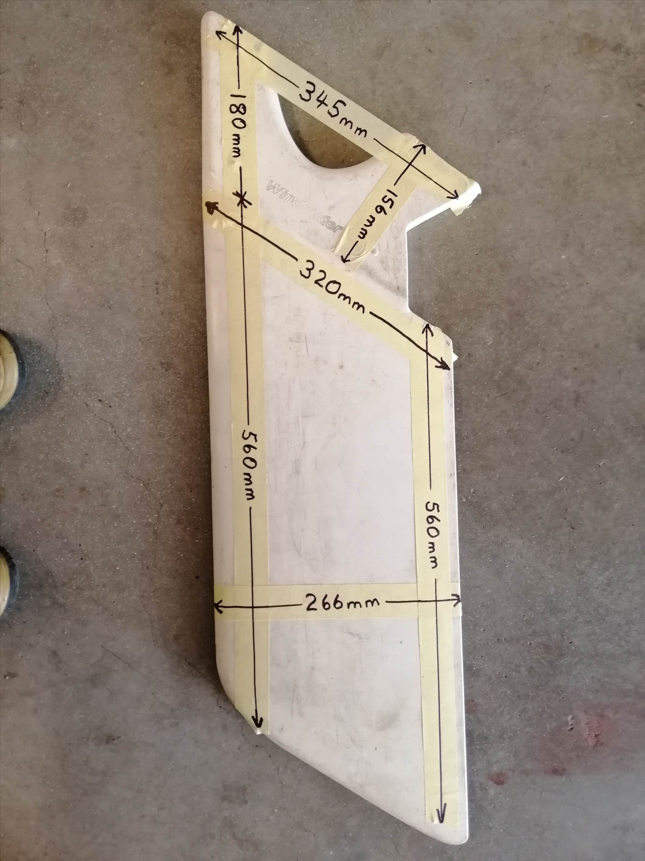 Windglider Daggerboard