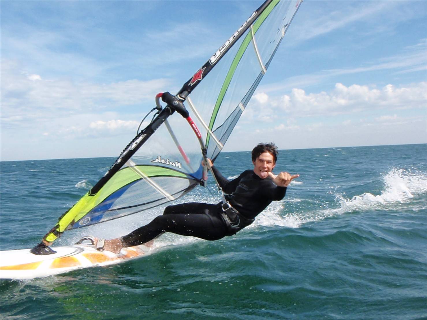 Sailing In A Northerly off Parky Y.C