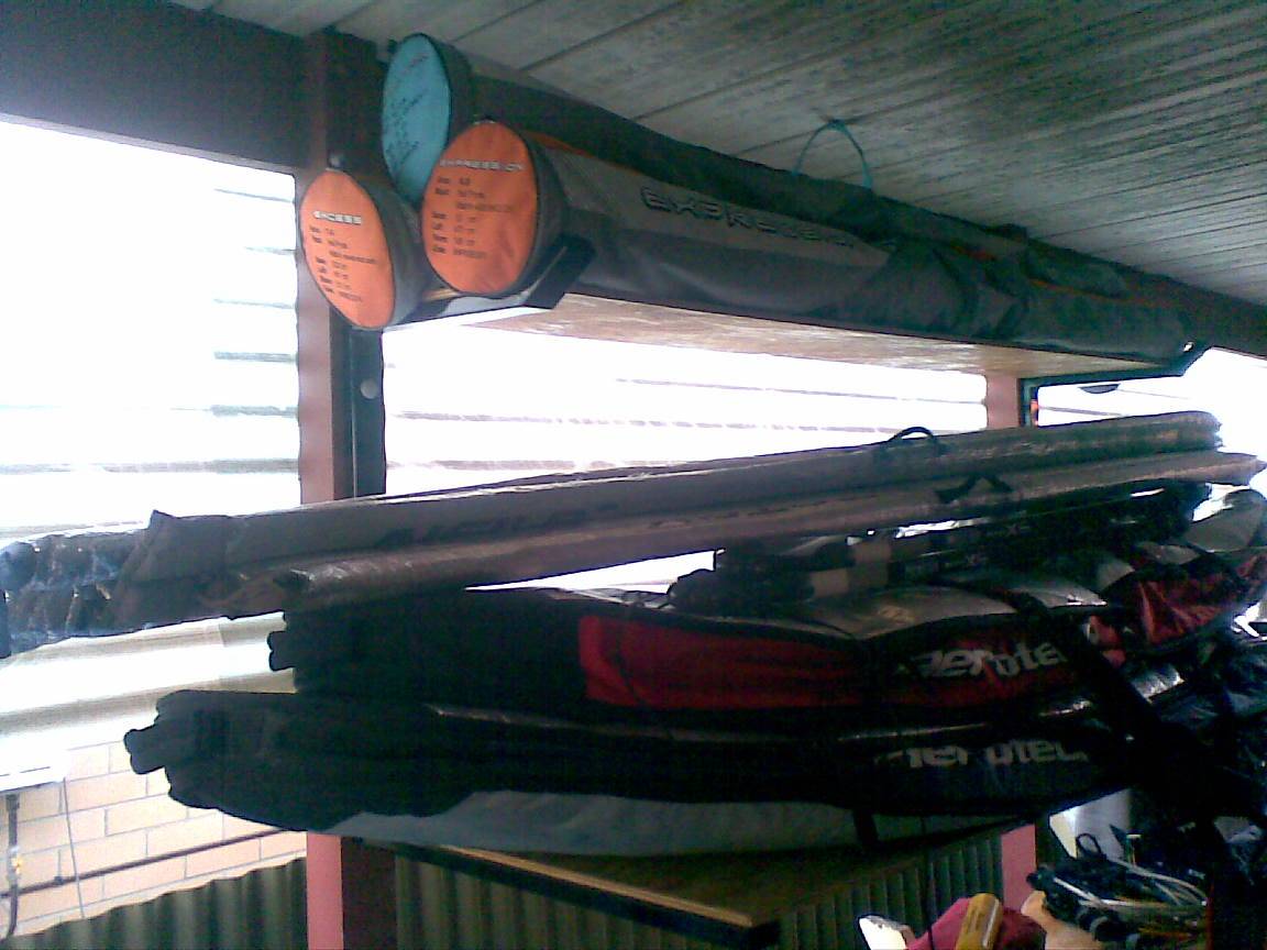 my new gear rack