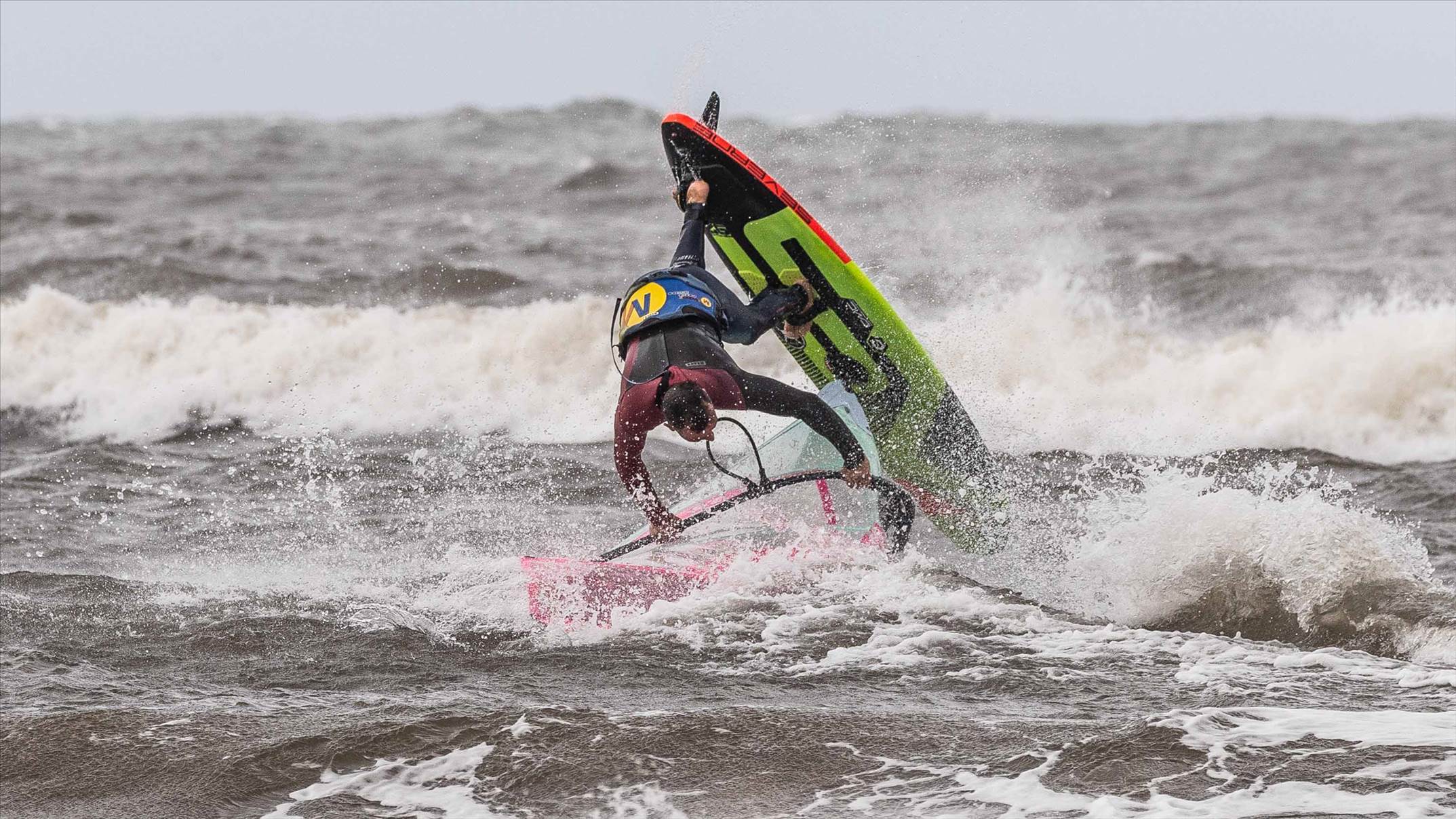 Point Danger windsurfing 19 Feb 2020