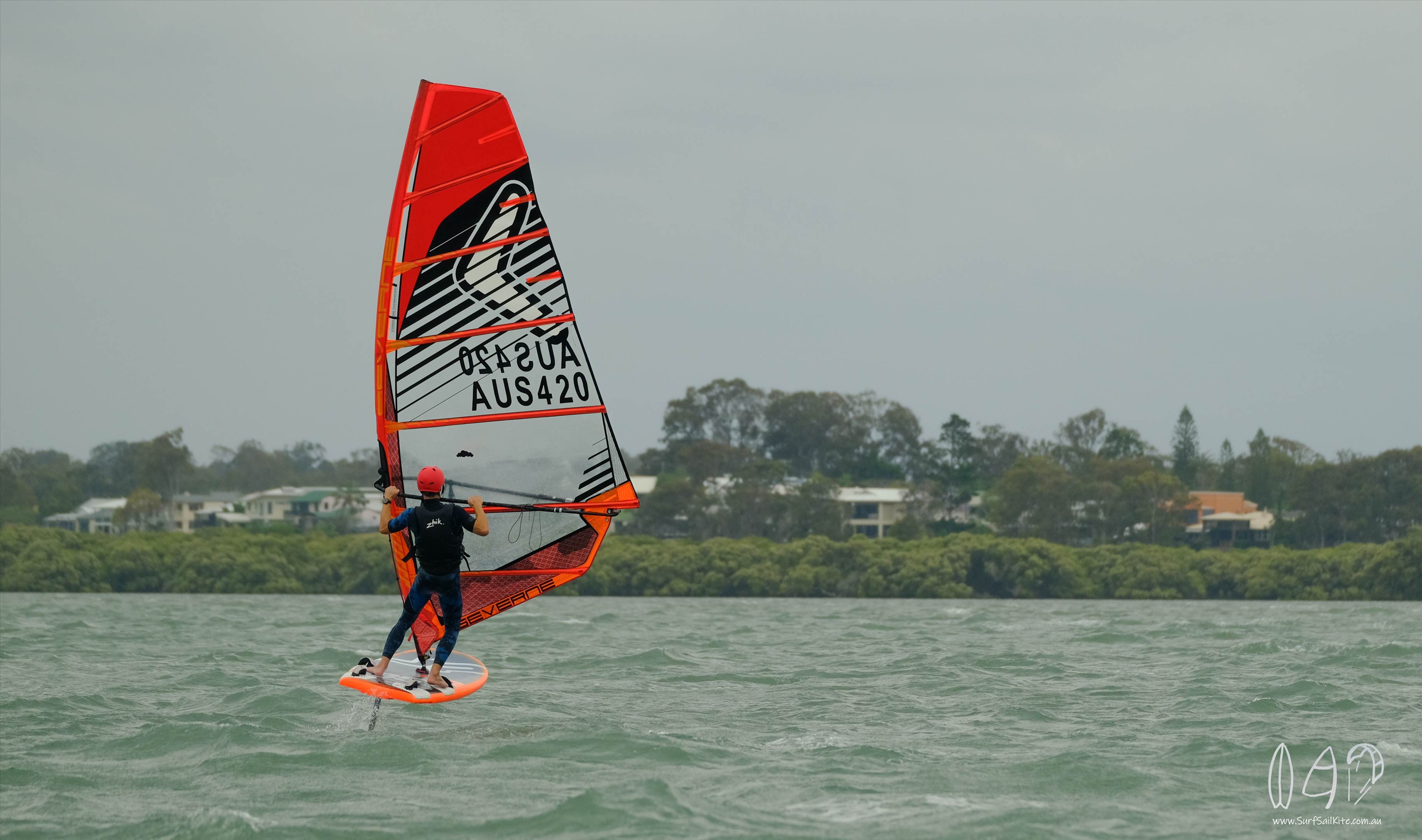 Qld State Slalom Titles - Foil Action