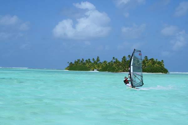 testing the 2009 Storm - Cocos isl.