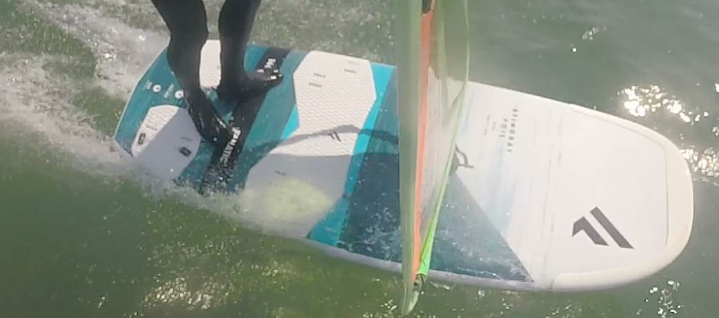 Foot position wrong side