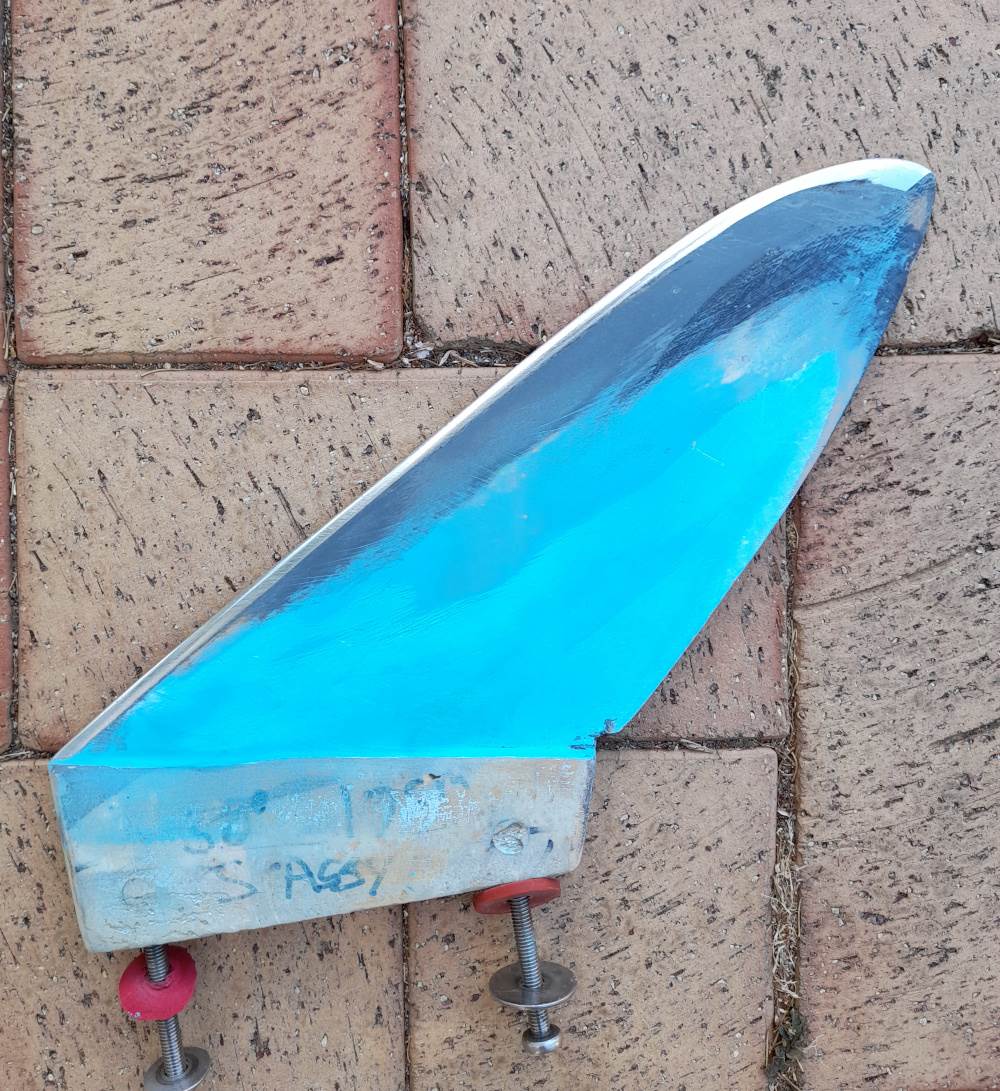 17cm @ 50deg stainless leading edge