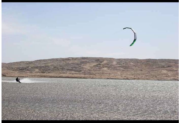 Liquid ice in Luederitz