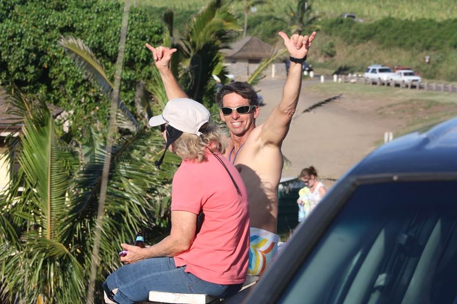 Johnno at Ho'okipa