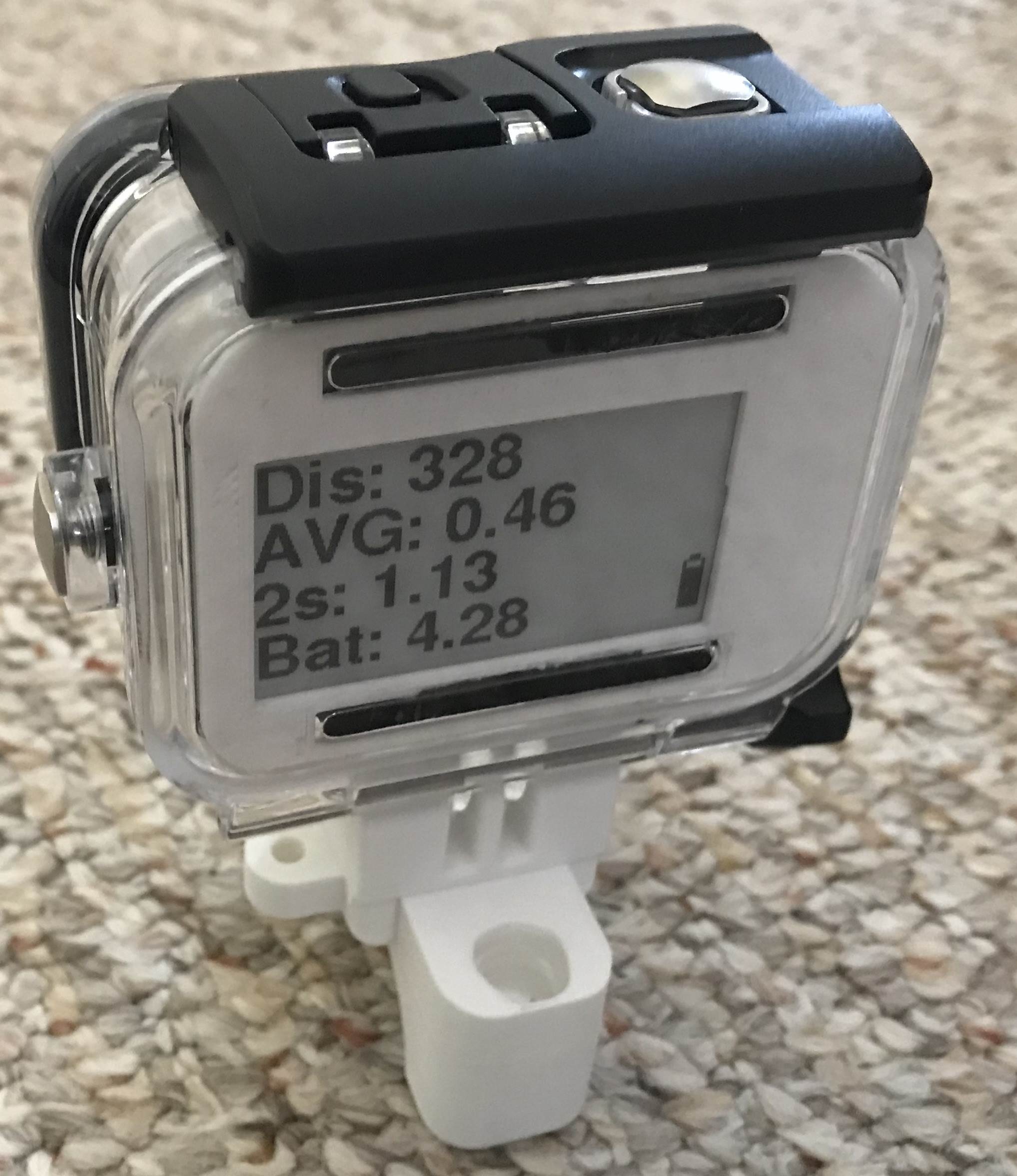 ESP logger on original mount