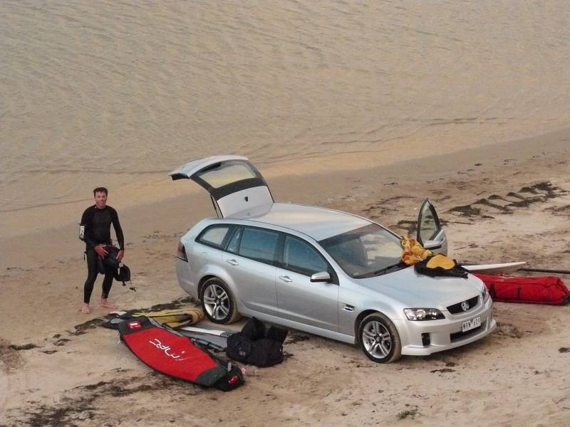 late session Sandy Point speed fortnight