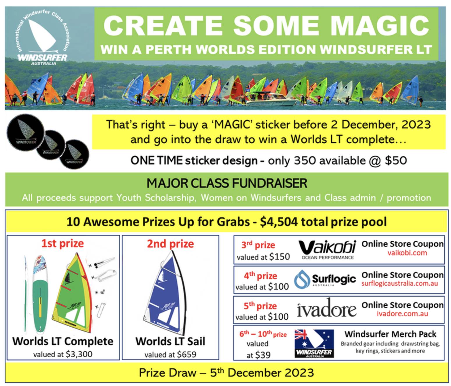 win a windsurfer LT