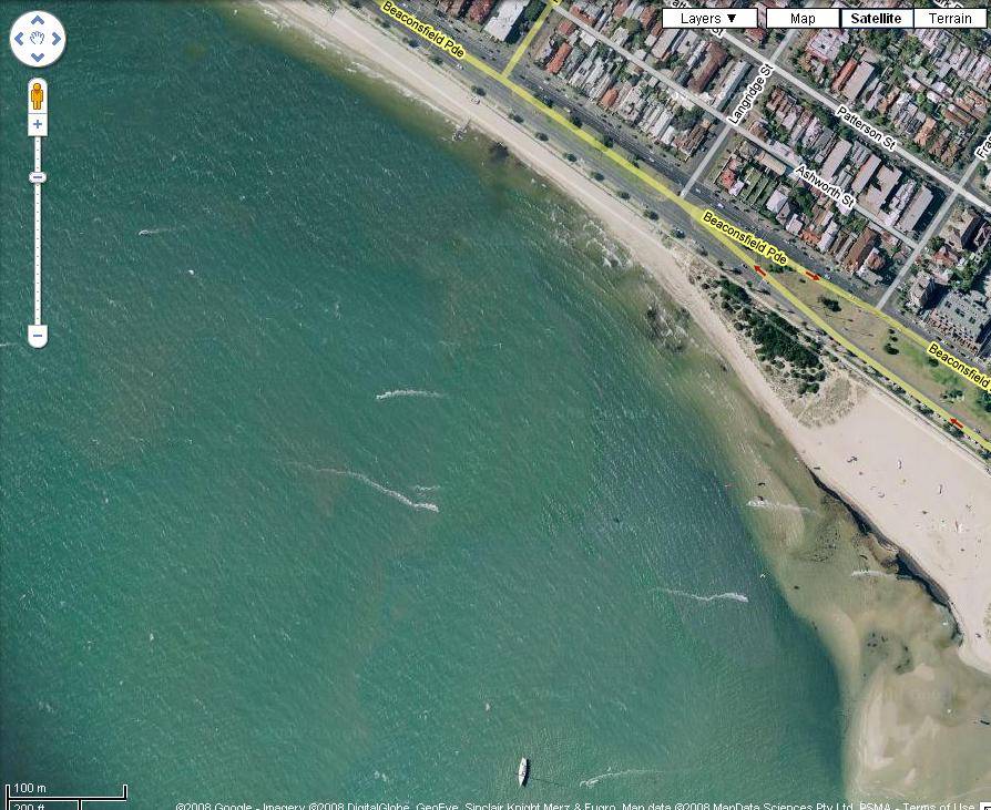 st kilda middle park sand nourishment